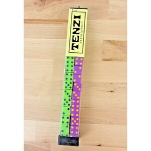 TENZI Dice Game 4 Colors Black Green Yellow Purple Fast Frenzy Family Party NEW